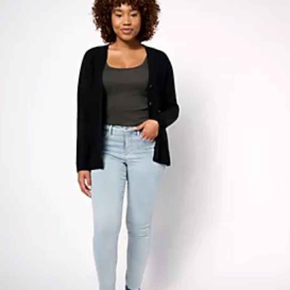 NYDJ Ami Soft Blue Skinny Jeans